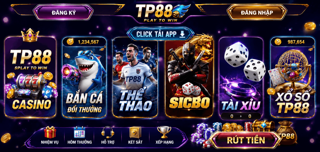 Tài Xỉu TP88 – Cách Chơi Xúc Xắc Online, Ưu Đãi Và Kinh Nghiệm 2026